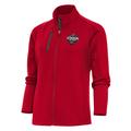Women's Antigua Red NHL 2024 Stadium Series Generation Full-Zip Jacket