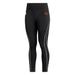 Women's adidas Black ULM Warhawks Stadium Training 7/8 Leggings