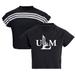 Women's adidas Black ULM Warhawks Recycled Cotton Crop Top