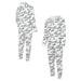 Men's Concepts Sport White Philadelphia Eagles Allover Print Docket Union Full-Zip Hooded Pajama Suit