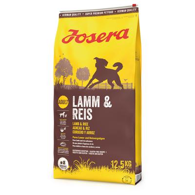 Sparpaket: 2x12,5kg Josera Lamm & Reis Hundefutter trocken