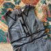 Michael Kors Dresses | Michael Kors Body Con Dress With Pleather Accents | Color: Black/Gray | Size: 8
