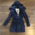 Burberry Jackets & Coats | Navy Blue Burberry Brit Trench Coat | Color: Blue | Size: S