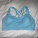 Lululemon Athletica Intimates & Sleepwear | Lululemon Free To Be Serene Sports Bra | Color: Blue | Size: 14