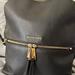 Michael Kors Bags | Michael Kors Rhea Zip Medium Slim Backpack Top Handle Adjustable Straps | Color: Black | Size: Os