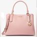 Michael Kors Bags | Michael Kors Kimberly Large Satchel Handbag Crossbody Blossom Pink | Color: Gold/Pink | Size: Os