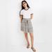 Madewell Skirts | Madewell Tie-Waist Tiered Mini Skirt In Fieldwalk Floral | Size Xs | Color: Cream | Size: Xs