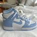 Nike Shoes | Never Worn Before Nike Dunks Size 8 | Color: Green/White | Size: 8