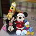 Disney Toys | Lot Of Disney Plush Minnie Mouse Lion King Pluto Donald Duck | Color: Red/Yellow | Size: Unisex