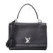 Louis Vuitton Bags | Louis Vuitton Black Leather Lockme 2 | Color: Black/Brown | Size: Os