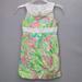 Lilly Pulitzer Dresses | Lilly Pulitzer Kids Dress, Size 8 | Color: Green/Pink | Size: 8g