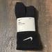 Nike Underwear & Socks | 3 Pack Nike Everyday Dri-Fit Socks | Color: Black | Size: L