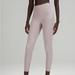 Lululemon Athletica Pants & Jumpsuits | Lululemon Power Thru High-Rise Tight 25" Abrasion Resistant Size 8 Mauve Grey | Color: Gray/Purple | Size: 8