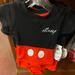 Disney One Pieces | Mickey Mouse Bodysuit For Baby Bnwt | Color: Black/Red | Size: 6-9mb
