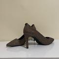 Michael Kors Shoes | Michael Kors Shoes Bronze Crystal Embellished Glitter Pump Size 9m New | Color: Brown | Size: 9