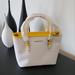 Michael Kors Bags | Michael Kors Tote Bag | Color: White/Yellow | Size: Os