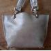Anthropologie Bags | Mini Imperio Jp Gamini Bag Topstitch Matte Pewter/Silver | Color: Gray/Silver | Size: 13 X 6 X 3.5"