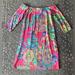 Lilly Pulitzer Dresses | Lilly Pulitzer Off The Shoulder Dress Size Small | Color: Pink | Size: S