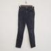 Madewell Jeans | Madewell Womens 10" High Riser Skinny Skinny Jeans Size 25 Black Denim Grunge | Color: Black | Size: 25