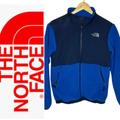 The North Face Jackets & Coats | Boys The North Face Blue On Blue Zip Front Fleece Jacket L 14-16 | Color: Blue | Size: Lb