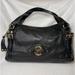 Michael Kors Bags | Michael Kors Black Leather Satchel With Gold Hardware. Removable Shoulder Strap | Color: Black | Size: Os