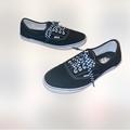 Vans Shoes | Mens Black Vans Checker Laces Size 11 Great Condition | Color: Black/White | Size: 11