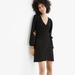 Madewell Dresses | Madewell Texture & Thread Long-Sleeve Side-Tie Dress - Nwot | Color: Black | Size: Xl