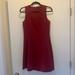 Madewell Dresses | Madewell Sleeveless Dress, Size 4 In Red | Color: Red | Size: 4