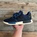 Adidas Shoes | Men Adidas Nmd R1 Mystery Blue Running Shoes Sneakers | Color: Black/Blue/White | Size: 13