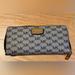 Michael Kors Bags | Michael Kors Large Continental Wallet In Gray & Black Barely Used | Color: Black/Gray | Size: 8.5 X 4”