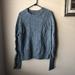J. Crew Sweaters | J. Crew Merino Wool Pull Over Sweater Blue Men’s Size Medium M Guc | Color: Blue | Size: M