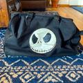 Disney Other | Nightmare Before Christmas Roller Luggage | Color: Black/White | Size: Os
