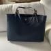 Tory Burch Bags | Large Saffiano Leather Tote, Navy | Color: Blue | Size: Os