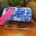 Lilly Pulitzer Bags | Lilly Pulitzer Coastal Blue Catch In Keep Clutch | Color: Blue/White | Size: Os