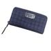 Kate Spade Bags | Kate Spade Neda Thompson Street Dark Blue Zip Around Wallet | Color: Blue | Size: 8x4x1