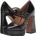 Jessica Simpson Shoes | Jessica Simpson Darena Size 9.5 Platform Black Patent Leather Shoes. Nwob Fun! | Color: Black | Size: 9.5