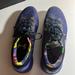 Under Armour Shoes | Mens Under Armour Charged ‘Georgia’ Sneakers Sz 14 Preowned Good Condition | Color: Black/Purple | Size: 14