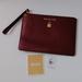 Michael Kors Bags | Michael Kors Xl Zip Clutch Leather Adele Merlot | Color: Red | Size: 6.5"L X 9.5"H Inch