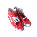 Vans Shoes | New Vans Kids Sk8-Hi Shoe Cerise/True White Size Boys 4.5 Womans 6 | Color: Red/White | Size: 4.5bb