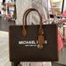 Michael Kors Bags | Michael Kors "Mirella" Md Ew Tote Brown Shoulder Bag - 35f2g7zt2b Brown Nwt | Color: Brown/Gold | Size: Medium