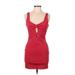 by the way. Cocktail Dress - Mini: Red Dresses - Women's Size Medium