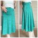 Lularoe Skirts | Lularoe Azure Skirt. Bag 123 | Color: Green/Purple | Size: Xs Fits 00-4 Possibly Six Because A Stretch