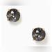 Kate Spade Jewelry | Kate Spade Gumdrops Studs Black Diamond Glass Gold Plated Nib | Color: Black/Gold | Size: Os