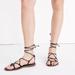 Madewell Shoes | Madewell Women’s Boardwalk Sandal Black Leather Size 8 | Color: Black | Size: 8