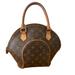 Louis Vuitton Bags | 2002 Authenticated Large Vintage Louis Vuitton Ellipse Pm Monogram Canvas Y2k | Color: Brown/Gold | Size: 12.5” X 9.5” X 5”