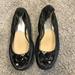 Michael Kors Shoes | Michael Kors Black Leather Embellished Ballerina Flats Sz. 7 | Color: Black | Size: 7