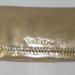 Lilly Pulitzer Bags | Lilly Pulitzer Crush Clutch Gold Metallic #28578 Gold Hardware Chain Snap Nwt | Color: Gold | Size: Os