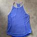 Lululemon Athletica Tops | Lululemon Euc My Race My Pace Racerback Tank Blue Sz 10 | Color: Blue | Size: 10