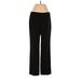 Elie Tahari Dress Pants - Mid/Reg Rise: Black Bottoms - Women's Size 4