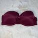 Pink Victoria's Secret Intimates & Sleepwear | 34c Victoria’s Secret Pink Strapless Padded Push-Up Bra | Color: Pink/Red | Size: 34c